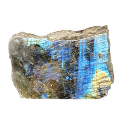 Labradorite Free Form with 1 Polished Face