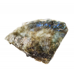 Labradorite Free Form with 1 Polished Face