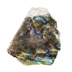 Labradorite Free Form with 1 Polished Face