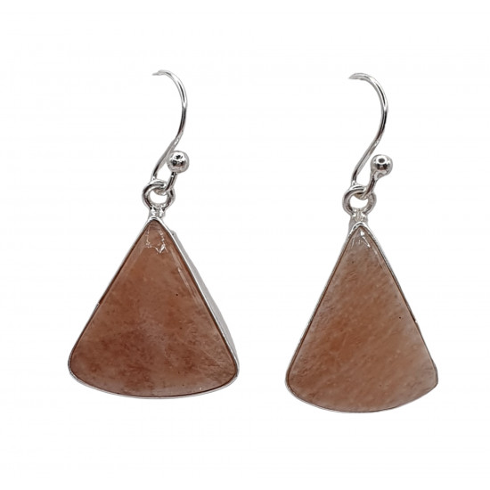 earrings sunstone