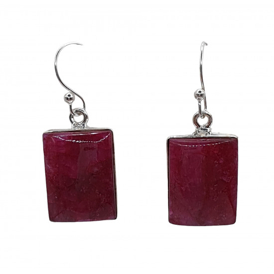 earrings ruby