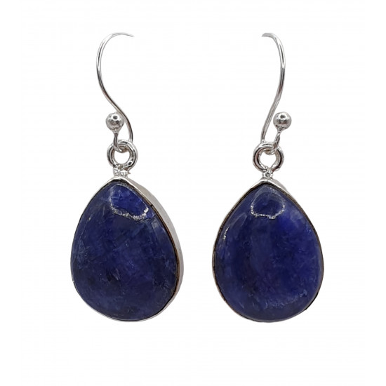 earrings sapphire