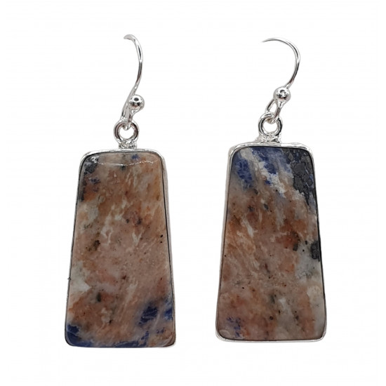earrings sodalite earrings sodalite