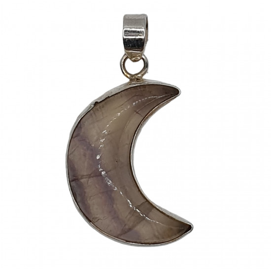 pendant fluorite moon