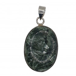 pendentif seraphinite argent