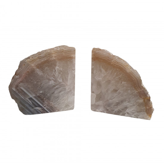 Agate Book Ends