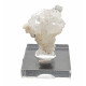 Hyalite opal on chalcedony
