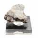 Hyalite opal on chalcedony