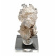 Hyalite opal on chalcedony