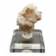 Hyalite opal on chalcedony