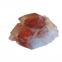 Red phantom quartz