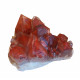 Red phantom quartz
