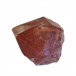 Red phantom quartz