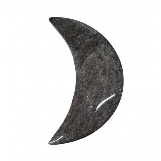 Moon silver obsidian Moon silver obsidian
