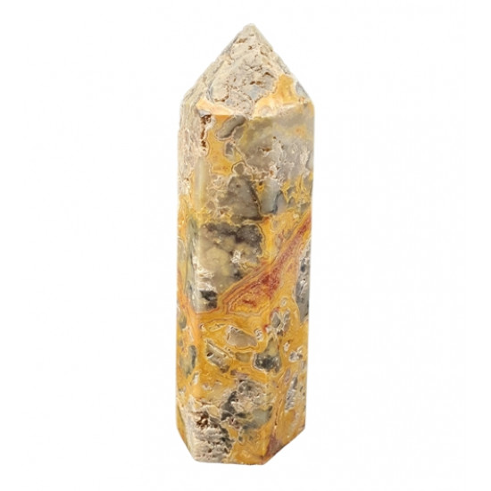 obélisque agate crazy lace
