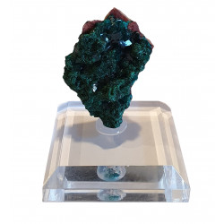 dioptase and malachite