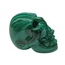 skull malachite