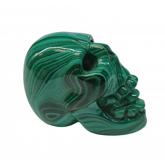 skull malachite