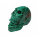 skull malachite
