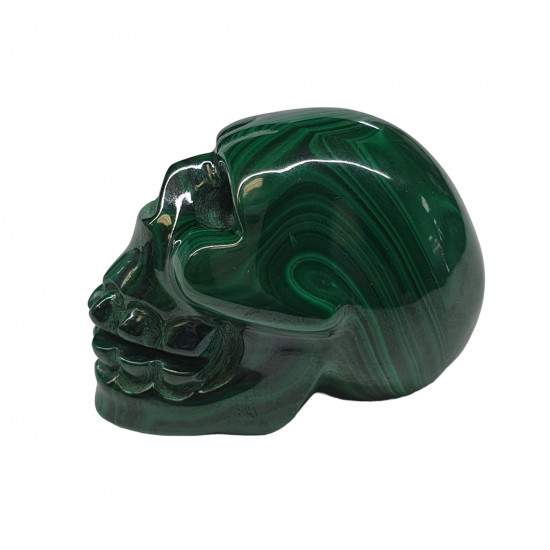 skull malachite