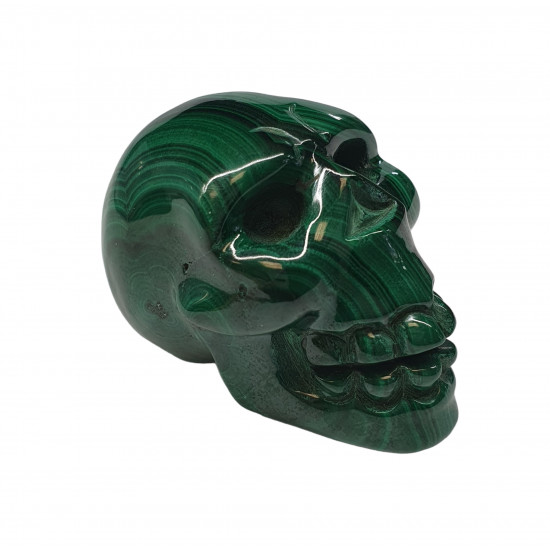 skull malachite