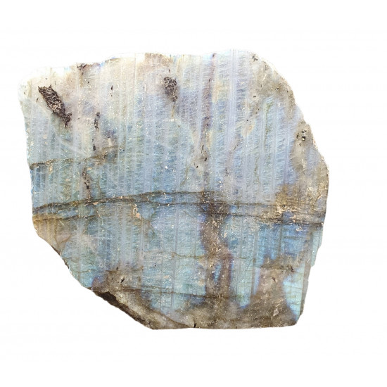 Labradorite Free Form with 1 Polished Face