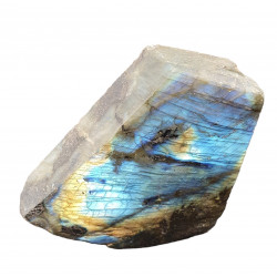 Labradorite Free Form with 1 Polished Face