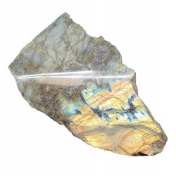 Labradorite Free Form with 1 Polished Face