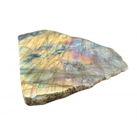 Labradorite Free Form with 1 Polished Face