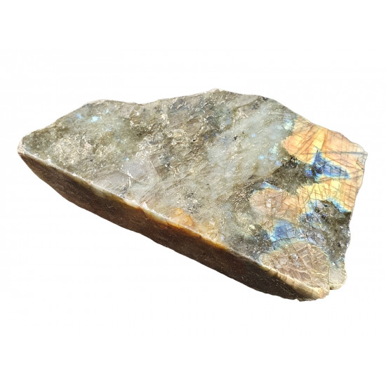 Labradorite Free Form with 1 Polished Face