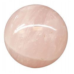 Rose quartz sphere
