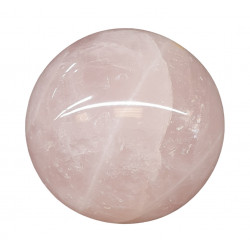 Rose quartz sphere