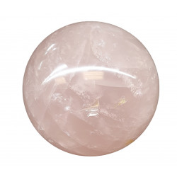 Rose quartz sphere
