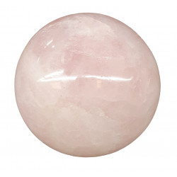 Rose quartz sphere