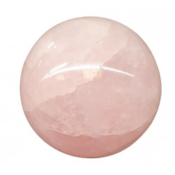 Rose quartz sphere
