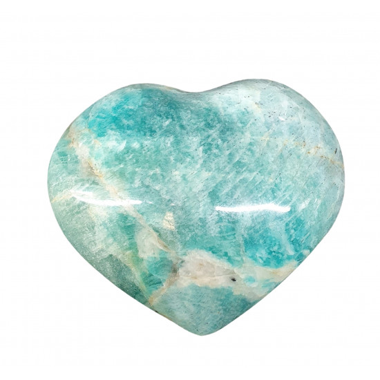 Amazonite heart