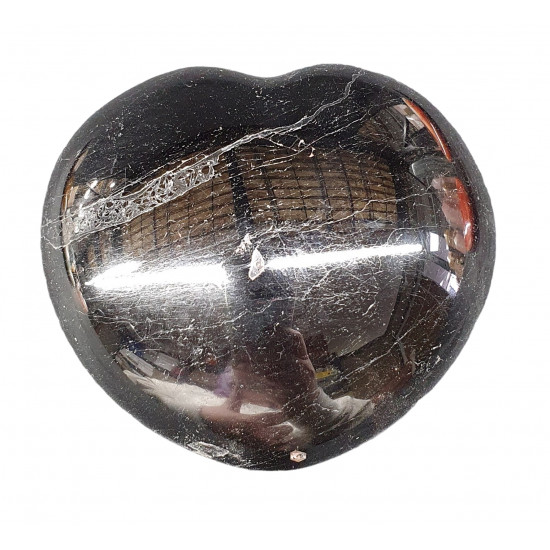 black tourmaline heart