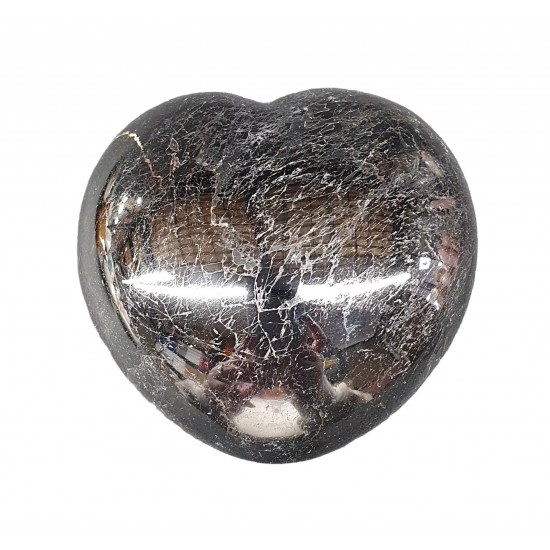 black tourmaline heart