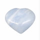 Blue calcite Heart