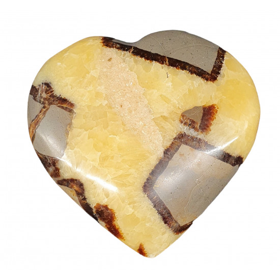 Septarian heart