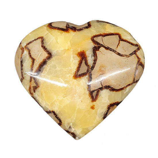 Septarian heart