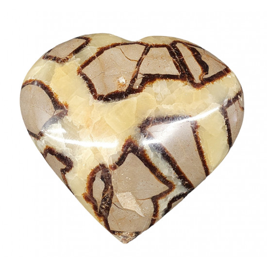 Septarian heart