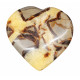 Septarian heart