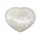 Green moonstone garnierite heart