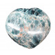Green apatite heart 