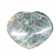Green apatite heart 