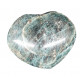 Green apatite heart 