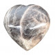 Black moonstone heart