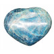 Blue apatite heart