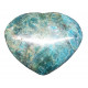 Blue apatite heart